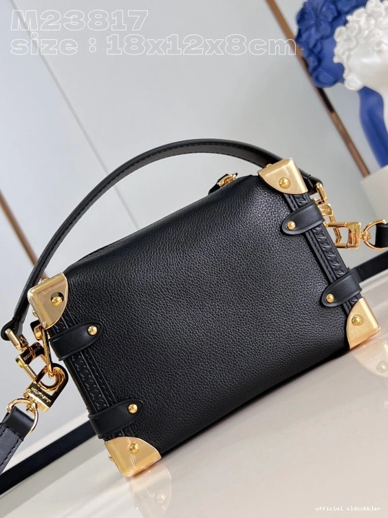 Official oldcobbler Side Trunk VUITTON LOUIS PM-18*12.5*8CM 0809